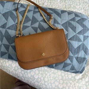 Brown Leather Crossbody Bag